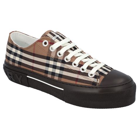 burberry check shoes